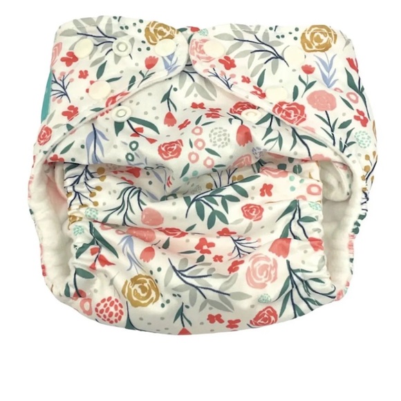 2 NEW Pampers Hybrid Reusable Girls Diaper Cover - Picture 4 of 5